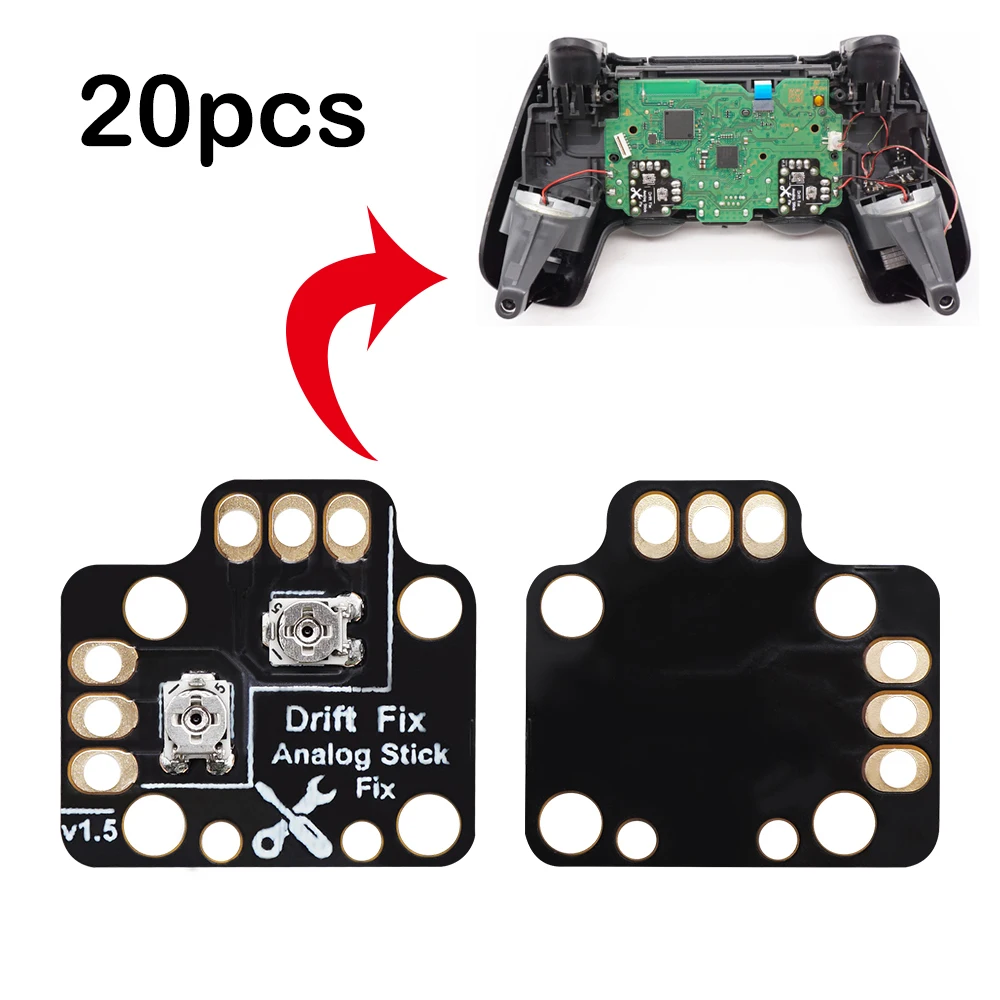 20pcsAnalogStickDriftFixModResetDriftThumbStickCalibrate