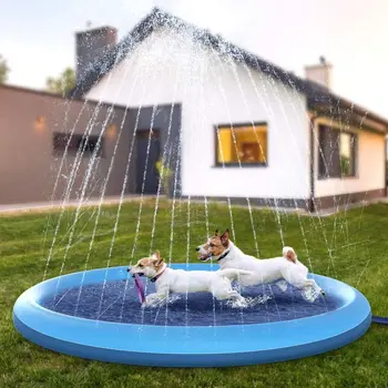 Round Dog Splash Sprinkler Pad 1
