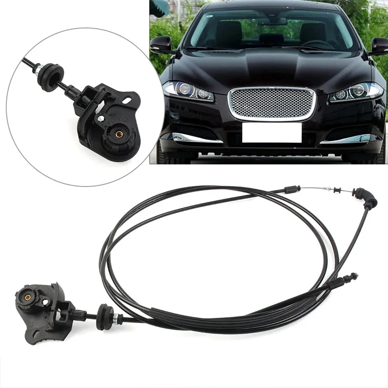 Jaguar XF 2009-2015용 A03E-자동차 앞 후드 릴리스 케이블 C2Z29301