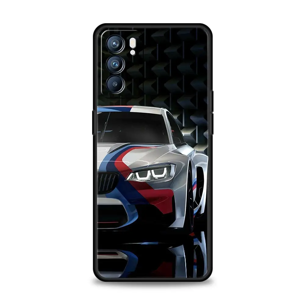 Luxury Sport Car Design Soft Phone Case for Oppo - Sleek and Stylish Protection