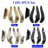 LHD 4PCS SET Interior Car Inner Door Handle Cover Panel Replacement 51417250307 For BMW X3 X4 F25 F26 2010-2016 2