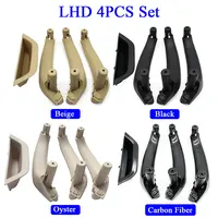 LHD 4PCS SET Interior Car Inner Door Handle Cover Panel Replacement 51417250307 For BMW X3 X4 F25 F26 2010-2016 2
