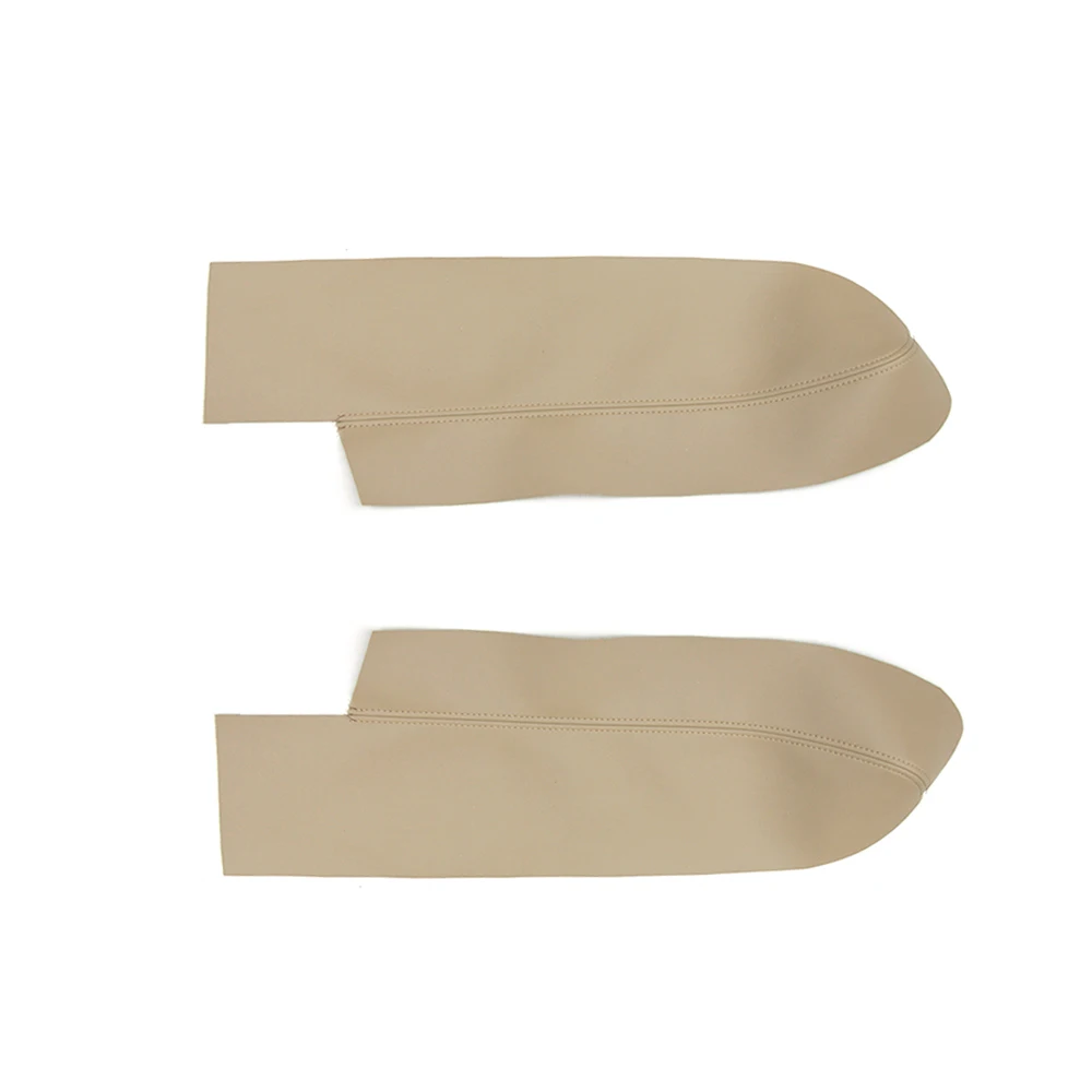 Front Door Armrest Cover car armrest cover car door panel cover 2pcs For Honda CRV 2007-2011 Microfiber Leather Car Door Armrest Panel Skin Cover Trim
