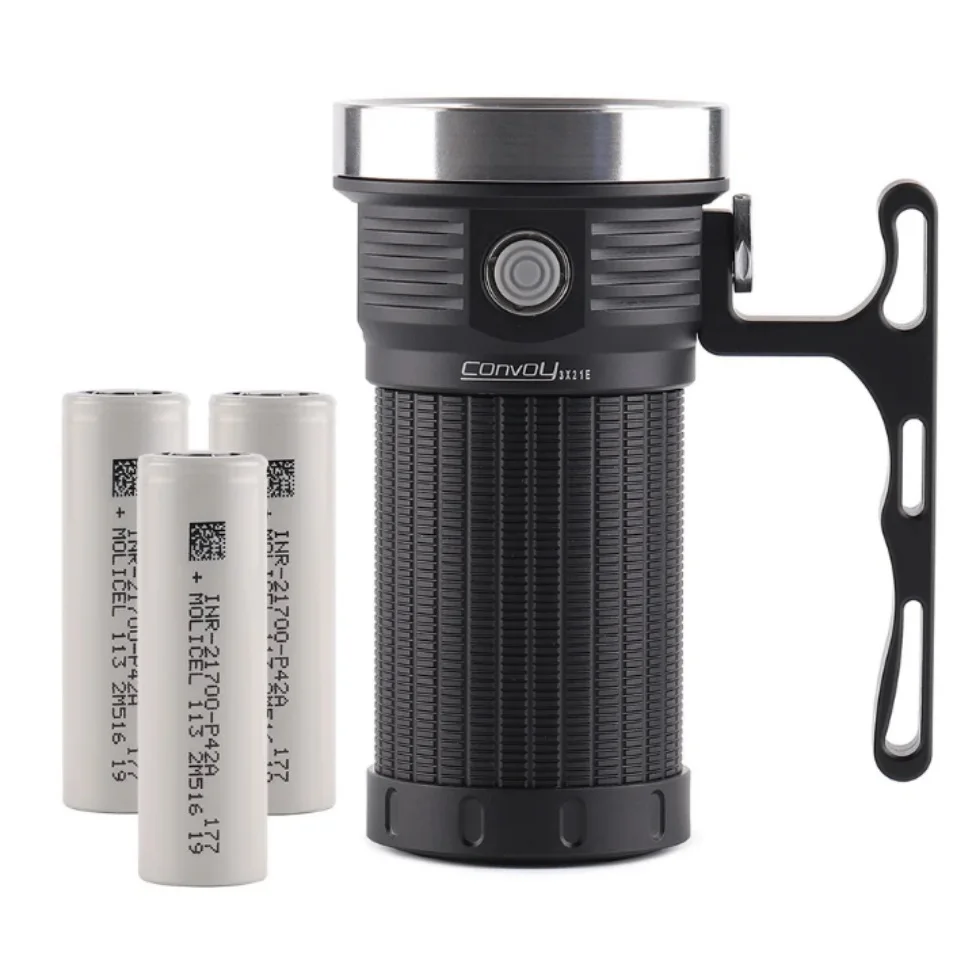Rechargeable Tactical LED Flashlight for Camping and Hiking