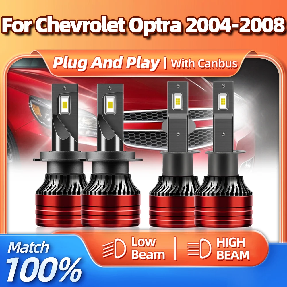 

Canbus Led Car Headlight Bulbs 240W 40000LM Turbo Auto Lamps 12V 6000K White For Chevrolet Optra 2004 2005 2006 2007 2008