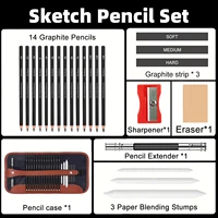 14/24/44/69/72pcs Drawing Sketching Coloring Set Drawing Pencils & Sketching Kit Art Tool Kit Professional Art Supplies Set 1