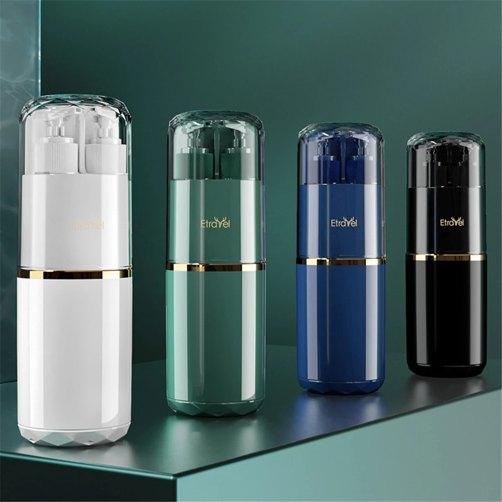 Travel Toiletries Set Portable Wash Set Toothpaste Shampoo Makeup Storage Bottle Bathroom Accessories Kit Mouthwash Cups