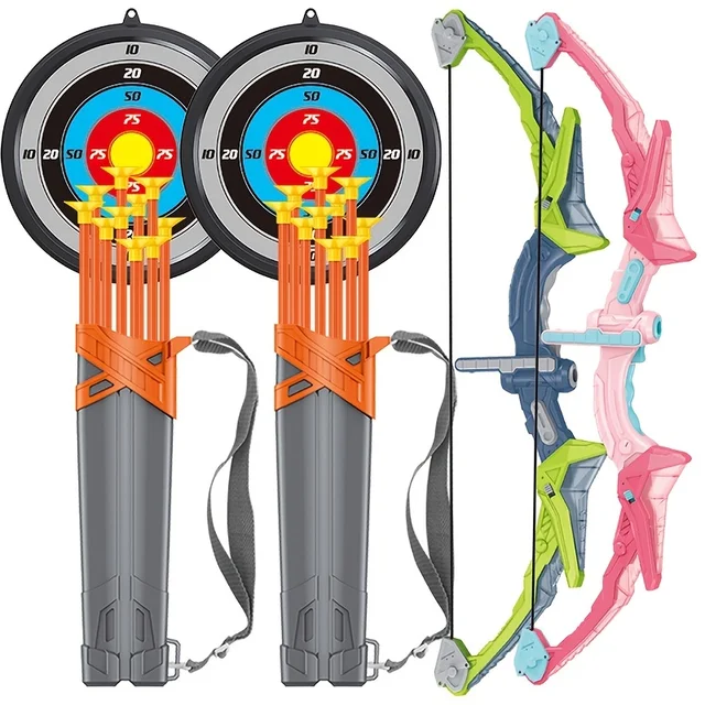 Kids Bow and Arrow Light-up Archery Set For Kids Toy For 3 4 5 6 7 8 9 10 11 12 Years Old Boys Girls Shooting Toy Christmas Gift 1