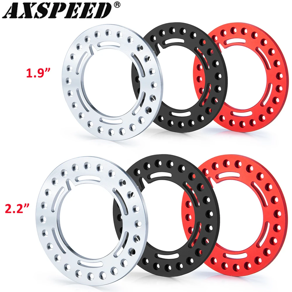 1.9" & 2.2" Metal Replacement Wheel Beadlock Ring For 1/10 RC Crawler Wheel Rims