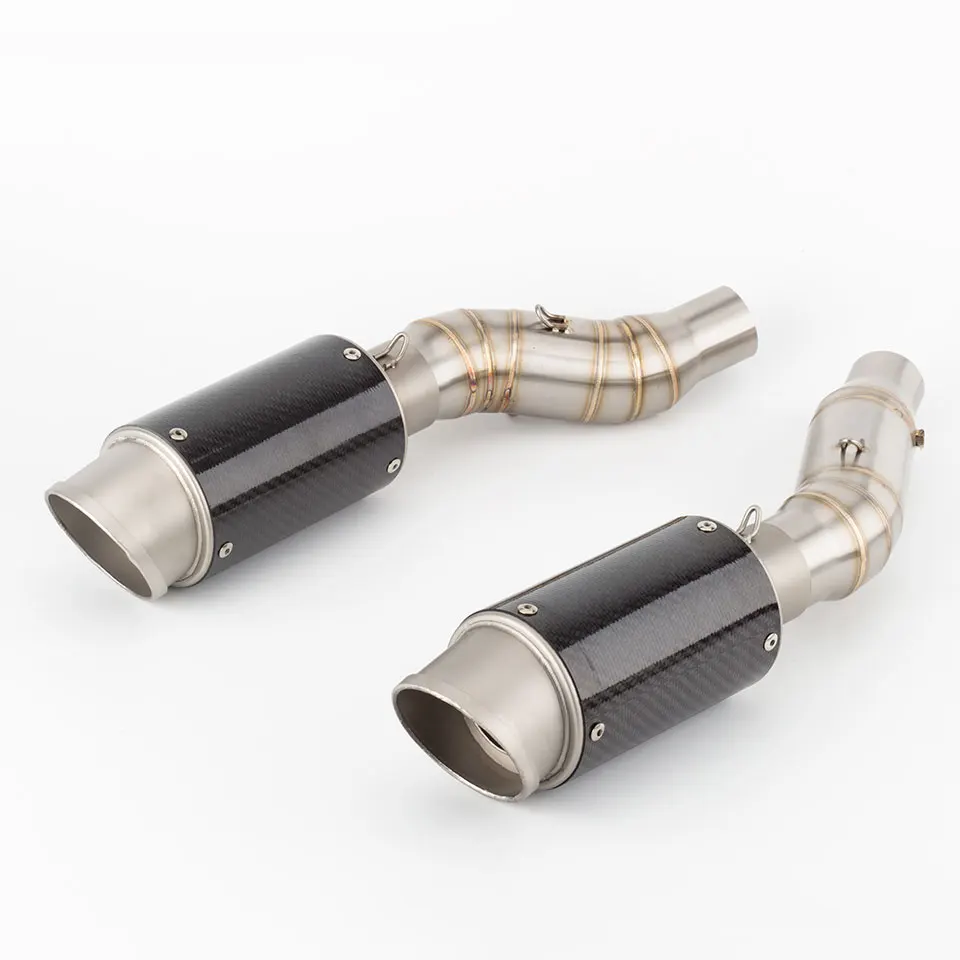 Motorcycle AR exhaust For Kawasaki Z1000 Z1000SX Ninja 1000 2010-2020 Motorcycle Exhaust Pipe Mid Pipe Slip On 51mm Muffler - Image 3