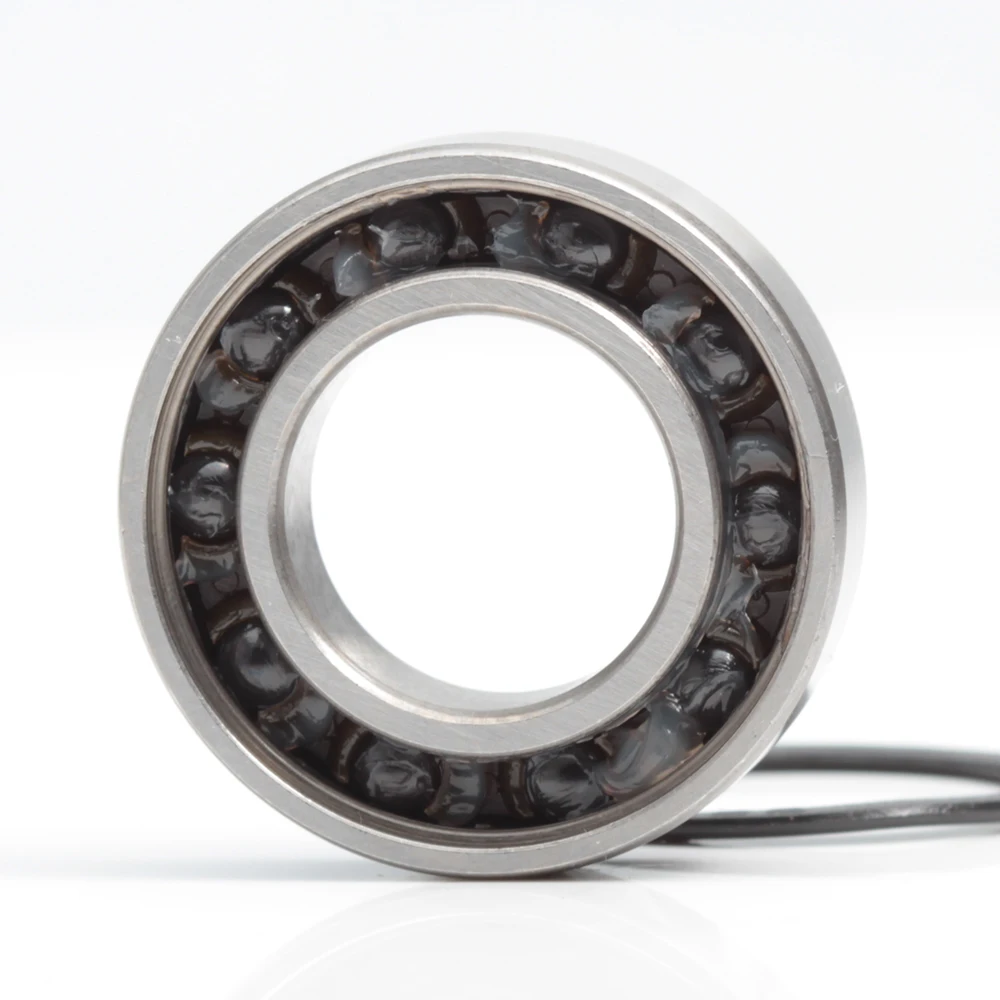 Miniature Ball Bearings Bicycle Ball Bearing Ceramic Bearings 6902 Hybrid Ceramic Bearing 15*28*7 mm 1 PC Bicycle Bottom Brackets Spares 6902RS Si3N4 Ball Bearings