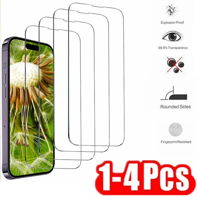 強化ガラス iphone SE X XR XS 11 12 13 14 15 16 プロマックス 12 13 ミニスクリーンプロテクター iphone 16 15 14 6 6S 7 8 プラス HD