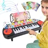 Kids Electronic Piano Keyboard Portable Education Toys Musical Instrument Christmas Gift For Child Beginner 1
