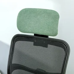 Deluxe Waterproof Office & Gaming Chair Head Cover - Dust & Stain Resistant, Stretchable Pillowcase - Headrest Cover (Pean Green)