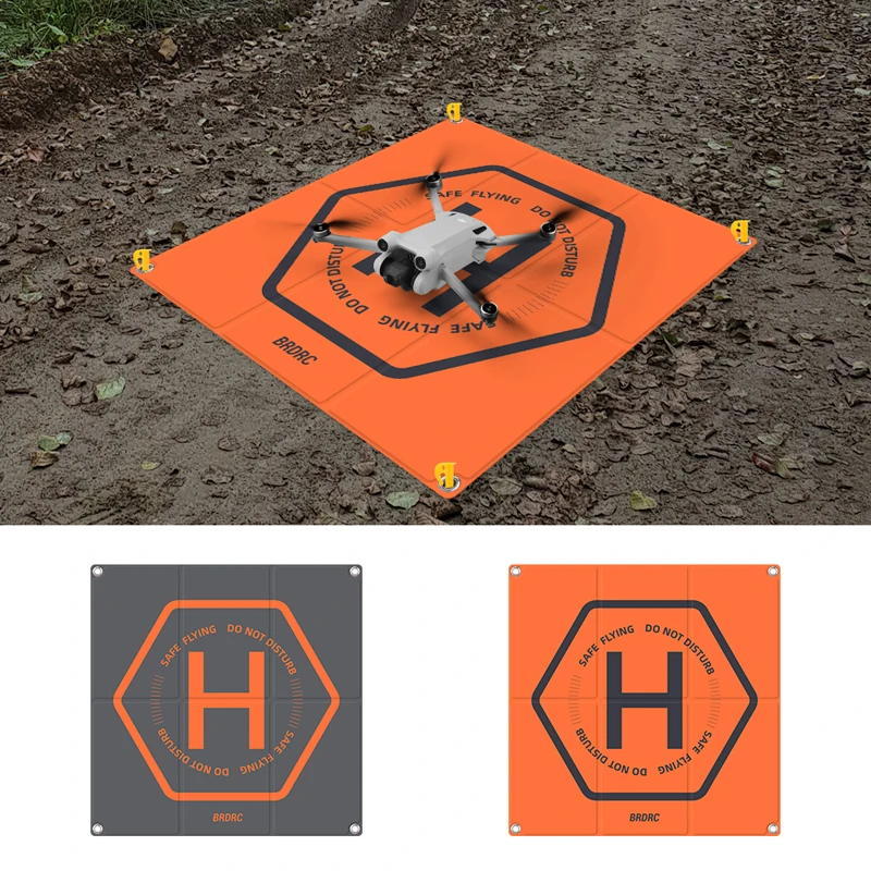 50*50Cm Pu Landing Pad For Dji Avat /Fpv /Mini 3 Pro/ Mavic Mini 2/Se/Air 2/Air 2S Holy Stone/Rc Quadcopters Drone Launch Mat