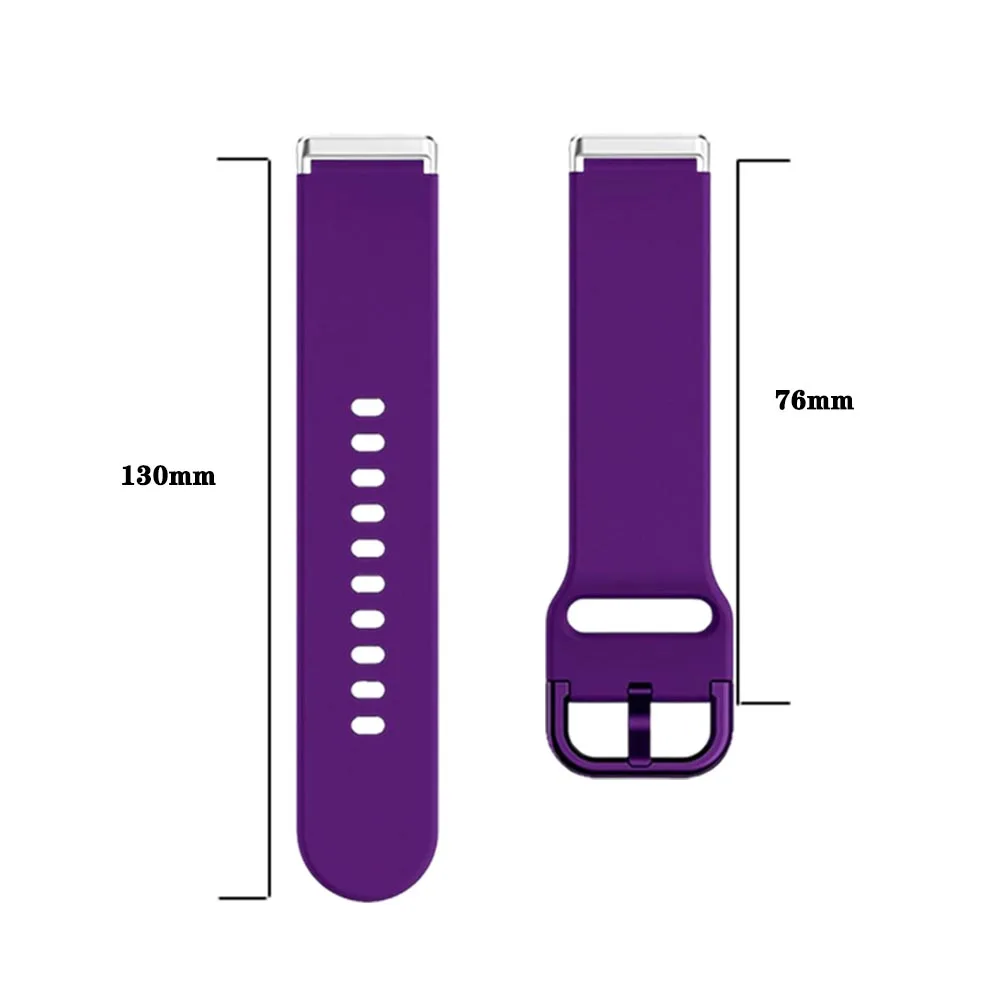 Silicone Sports Bracelet Replacement Wristband - Enhanced Comfort and Style