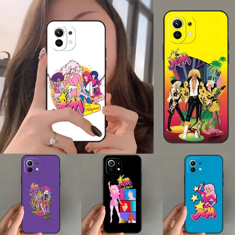 Jem Holograms Cartoon Cast Jem Holograms Phone Case Jem Holograms