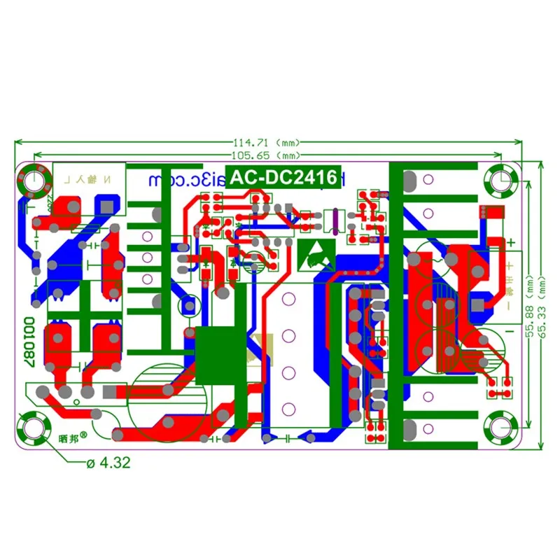 High-Power Industrial AC-DC Switching Power Supply Module - 300W