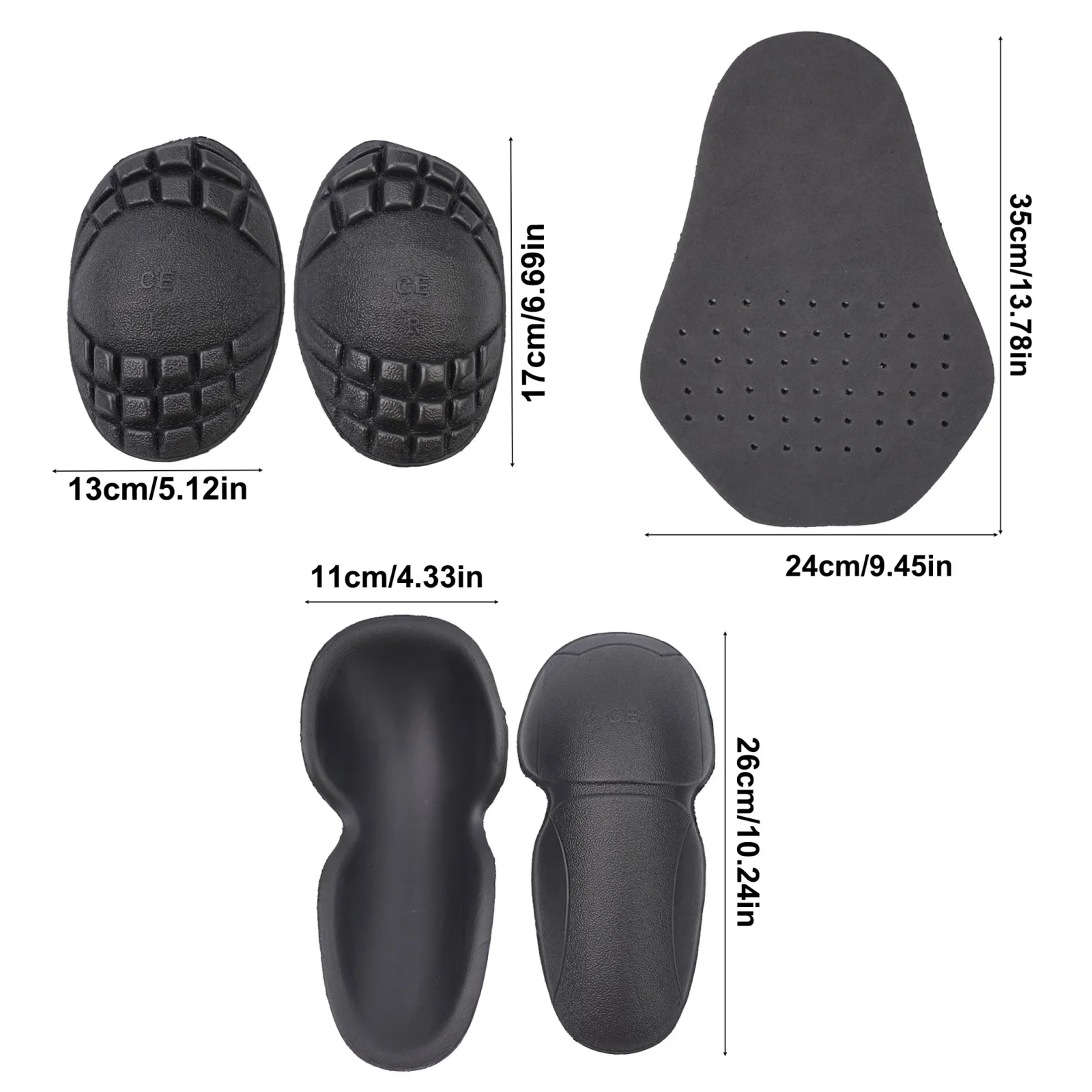 Motorcycle Shoulder Elbow Back Protector 5Pcs/Set motorcycle back protector,motorcycle armor,motorcycle body armor,body protector,motorcycle armor vest,motorcycle armor pads,motorcycle armor accessories