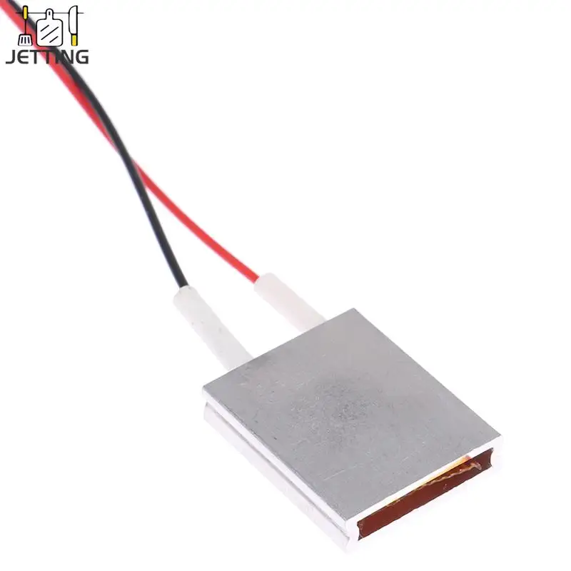 Heating element 12V 24V 220V AC/DC Constant Temperature PTC Ceramic Heating Plate Air Electric Heater Plate Thermostat Component Heater
