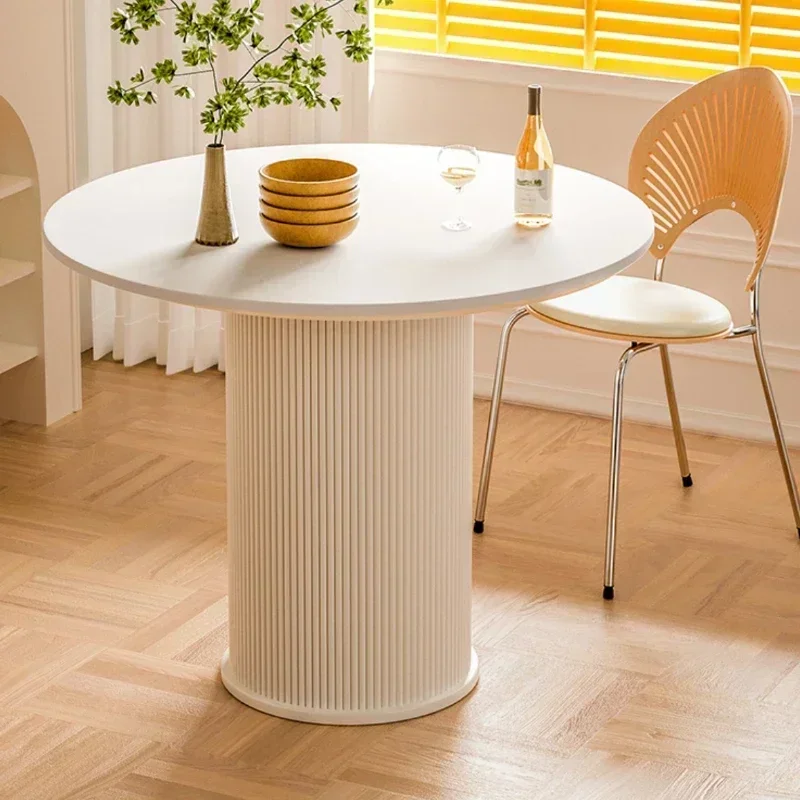 Luxury Round Coffee Table Marble Easthetic Mini Designer Coffee Table Patio Mesa De Centro Blanca Y Cafe Small Space Furniture