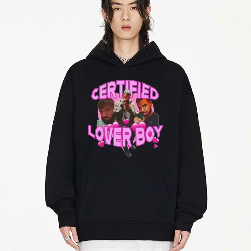 

Hip Hop Drake Certified Lover Boy Drake Print Hoodies Men Woman Clothing 2023 New Fall Long-sleeved Sweatshirt Streetwear Hoodie