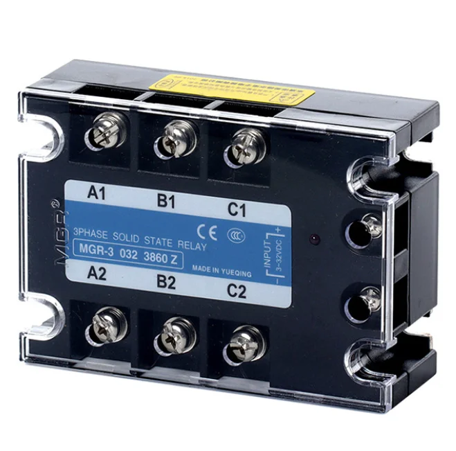 

Трехфазное твердотельное реле MGR-3 032 3840Z 3860Z 200A 380VAC 10 25 40 60 80 90 120A