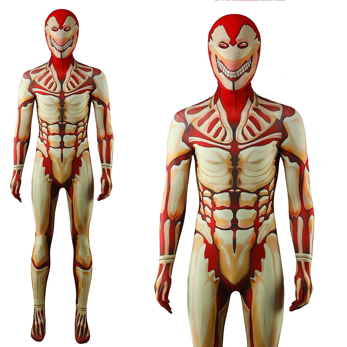 Attack on Titan: The Armored Titan | Titan Form Bodysuit Cosplay Costume 30 Attack on Titan Armored Titan Titan Form Bodysuit Cosplay Costume