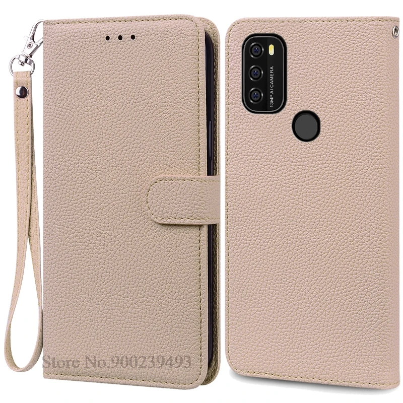 Blackview A70 Soft Silicone Flip Wallet Leather Case with Bumper Protection