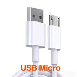 NNBILI Universal 6A Fast Charge Micro USB & USB Type C Cable - Multiple Length Options - 12m (Micro USB)