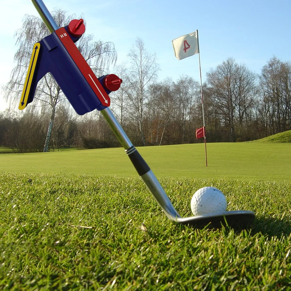 Clamp On Golf Club Trainer Improve Swing Accuracy Swing Training Aid Improve Stability Golf Grip Trainer Simulator for Beginners 2