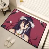 Door Mat Sexy For Girl Living Room Bedside Decoration Bed Floor Bath Kitchen Anime OVERLORD Albedo Entrance Carpet Large Rug 2