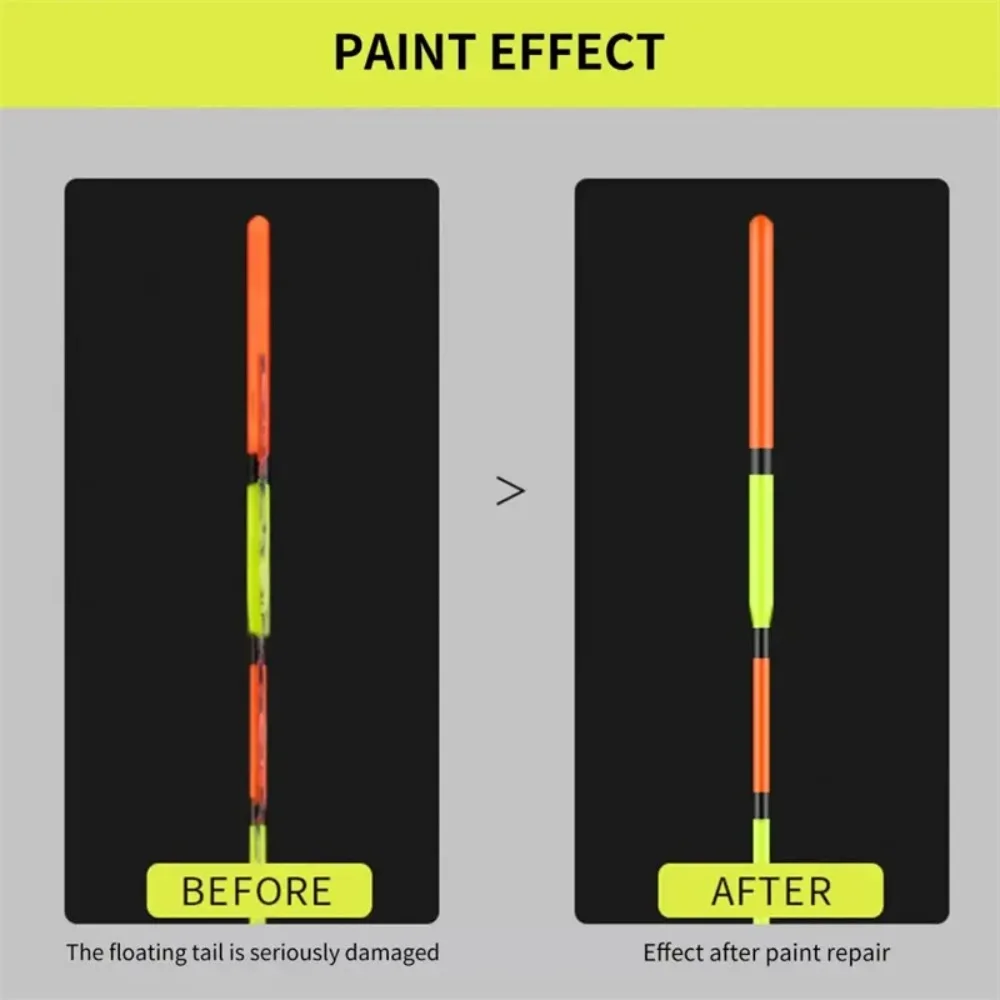 Fluorescent Quick-Dry Fishing Float Repair Paint - High Visibility Night Fishing Tackle Enhancer