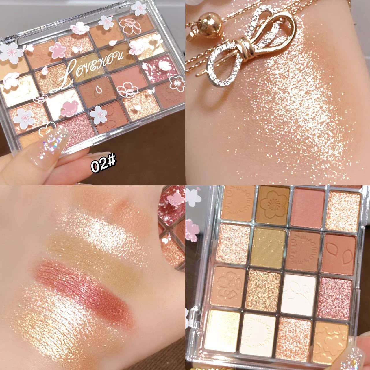 1piece Eyeshadow Palette Eve Shine 20 Colors Eyeshadow Waterproof Makeup Pearlescent Matte Large Earthy Color Palette Makeup