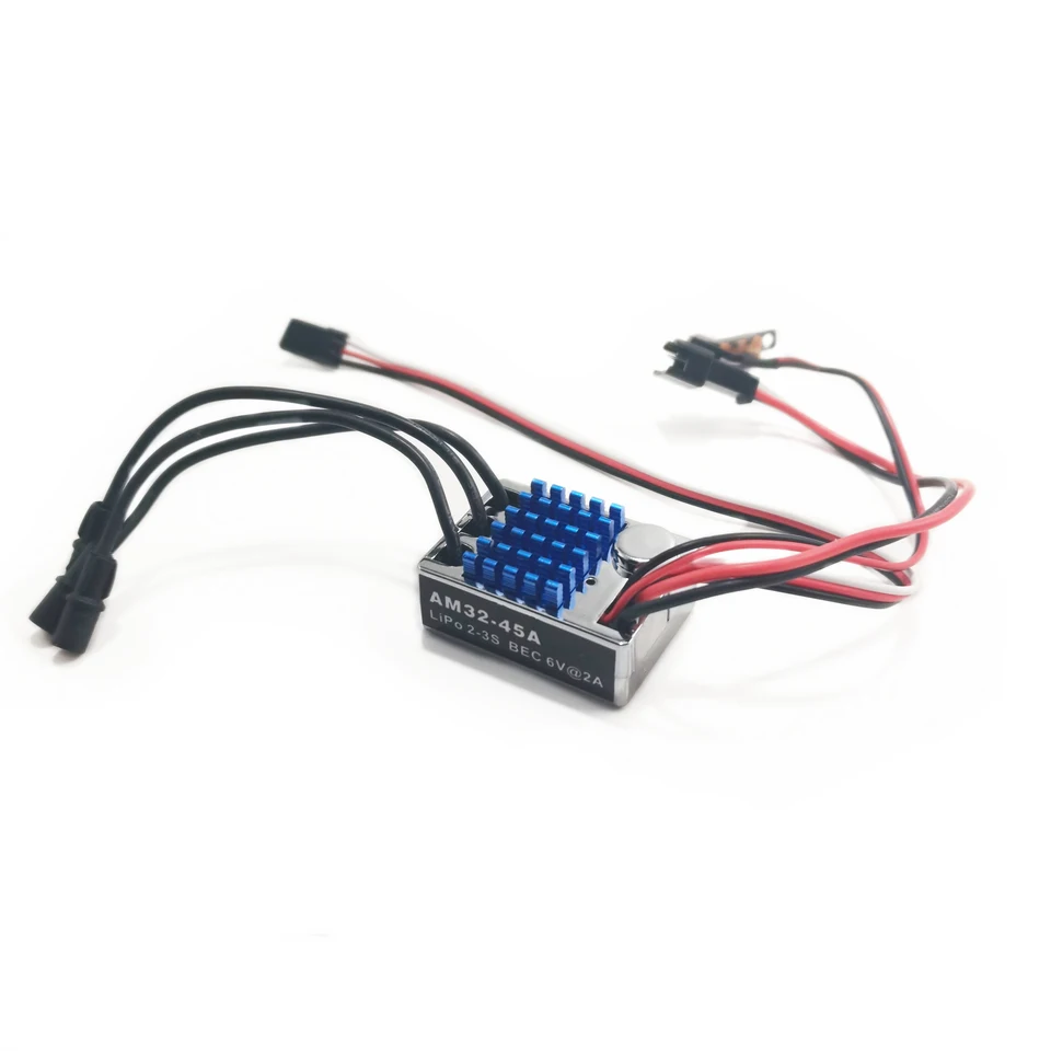 wpl ブラシレスモーターとESC WPL JAPAN ブラシモーター用ESC（ドラッグブレーキ機能付き