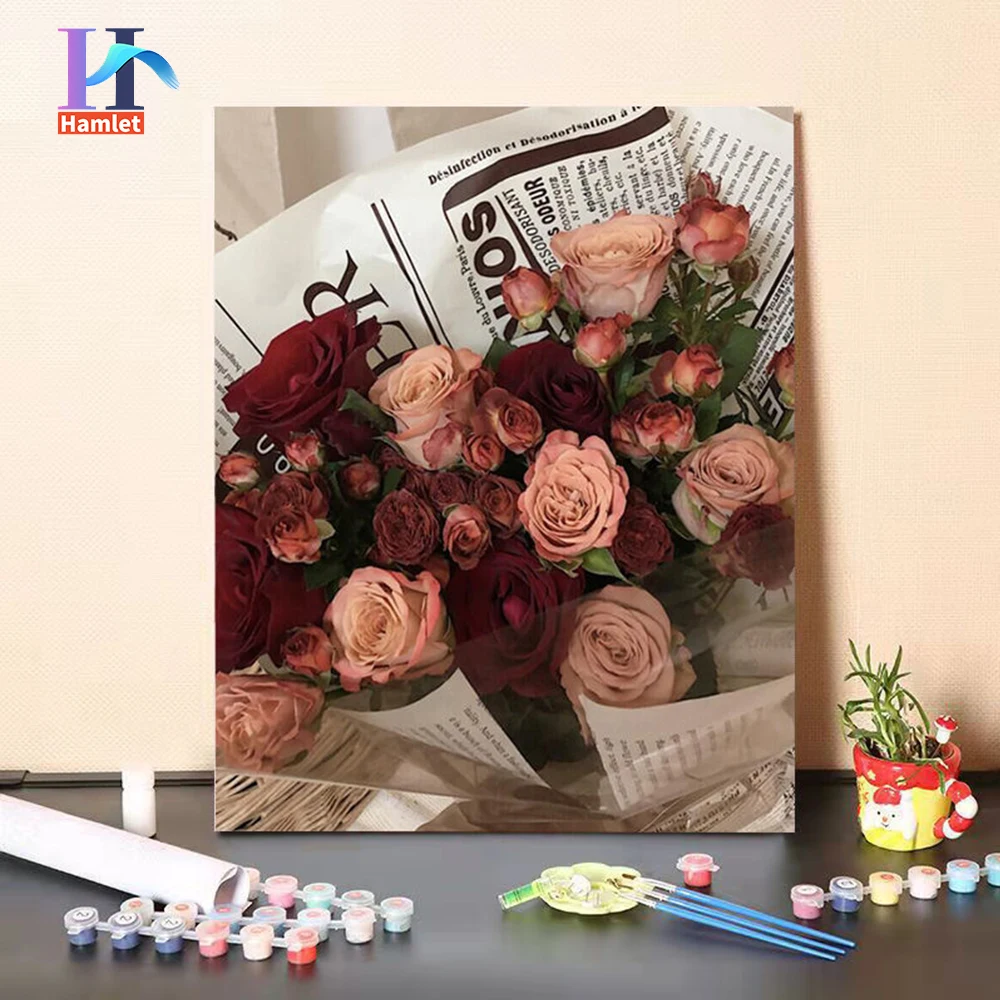 

Набор для рисования по номерам «цветок розы»