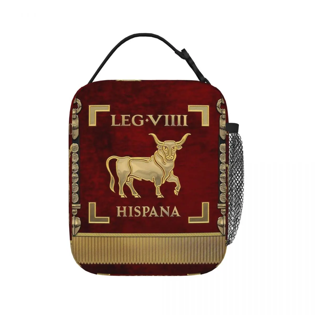 

Standard Of The Spanish 9th Legion Insulated Lunch Bags Picnic Bags Thermal Lunch Box Lunch Tote for Woman Work Kids School
