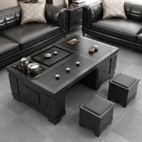 Tables basses en verre minimalistes, modernes et simples, théière pour salon, canapé bas, meubles de maison latéraux, Couchtisch FYCT 1