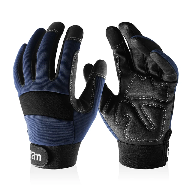 Utility Mechanic Gloves, High Dexterity, Touch Screen