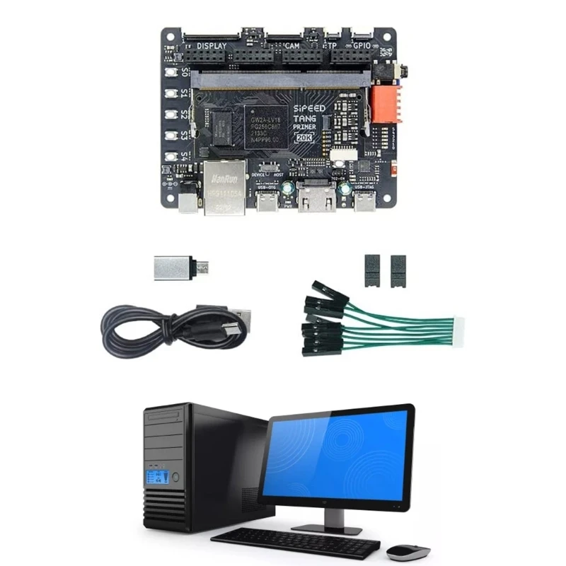  º Primer 20K FPGA   USB-JTAG  UART