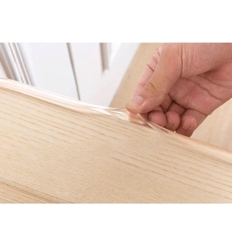 Table corner protector Infant Baby Safety Corner Protection Strip 1m Transparent Table Edge Furniture Corner Soft PVC Bumper