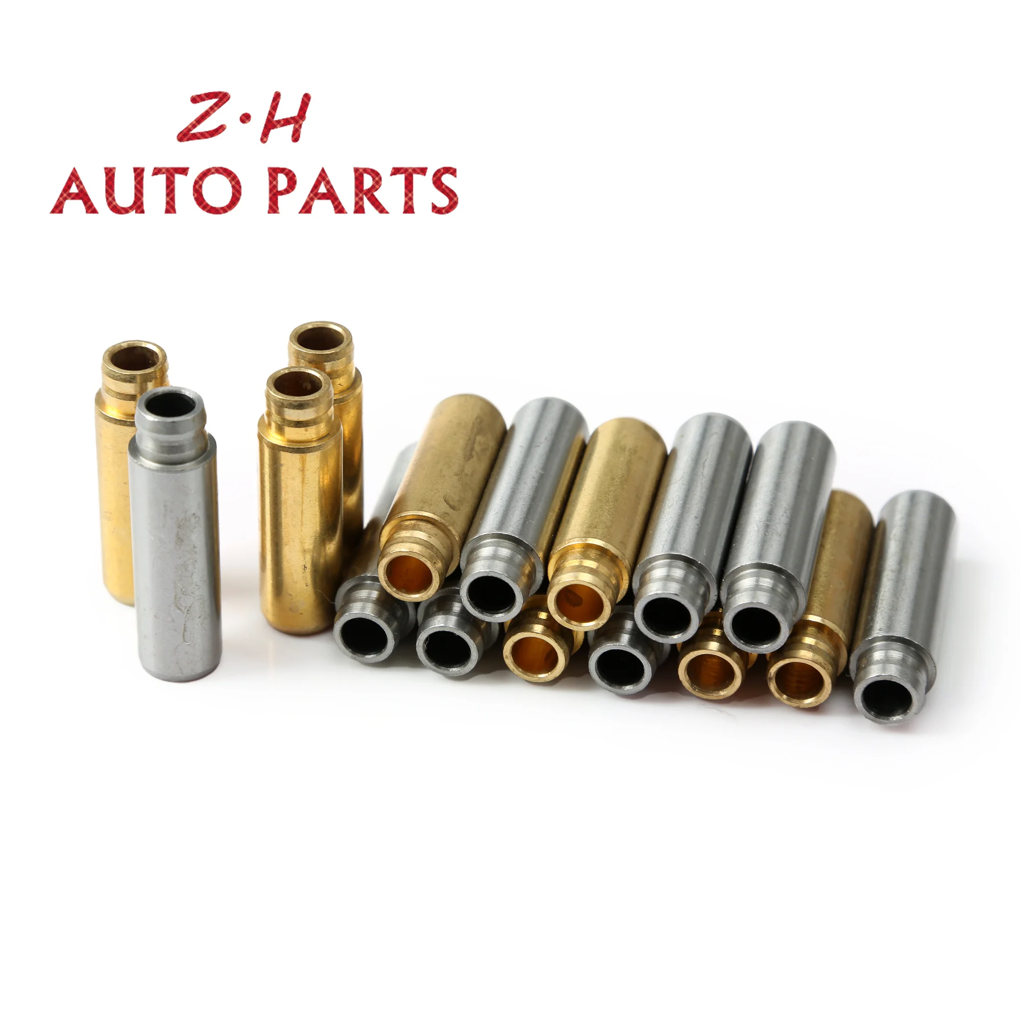Motorcycle Spare Parts 16pcs Engine Intake Exhaust Valve Guide Duct Catheter 88-0229 For VW Audi Skoda Seat 1.4 1.8 2.0 TSI TFSI