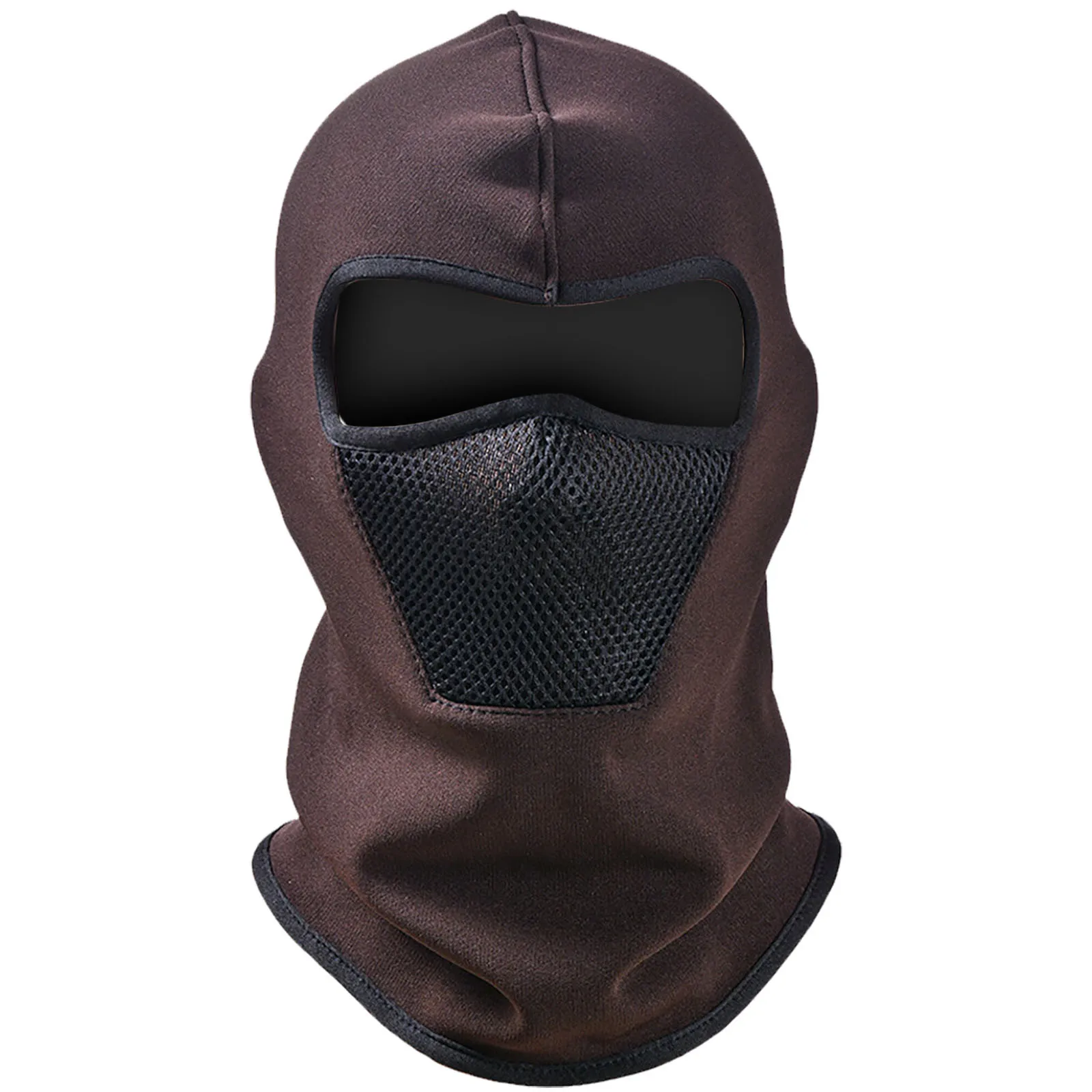 Winter Outdoor Riding Plus Velvet Warm Breathable Cold Temperature Constant Temperature Ski Face Protection Hood Pad