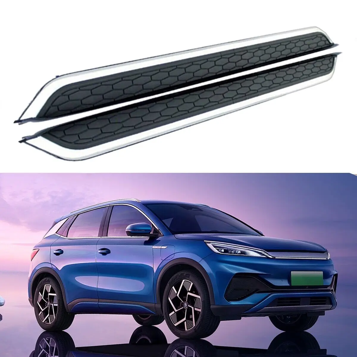 

Fits for BYD Atto 3 2022 2023 Fixed Running Board Side Steps Pedal Nerf Bar