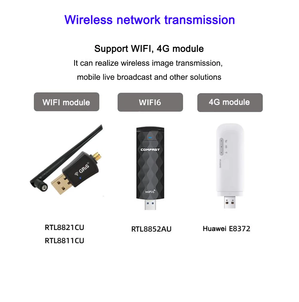 Link Pi ENCSHV2 3G-SDI Encoder 4K 30fps HDMI Decoder Built-in WiFi 6 Support SRT