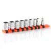 3/8 Inch Drive 6-14mm Socket Set Accessories 12-Tooth Chrome Vanadium Steel For Electric Wrench Pneumatic Wrench Socket Wrench 4