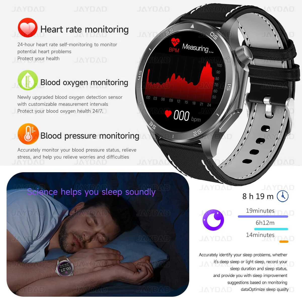 2025 New For OPPO Watch X2 Smart Watch GPS Sports Track Heart Rate Music Bluetooth Call IP68 Waterproof AMOLED Smart Watch 5