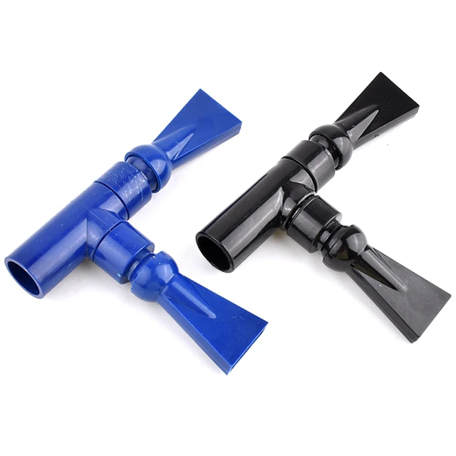 หัวฉีดปากเป็ดสำหรับตู้ปลา, อุปกรณ์สำหรับปล่อยตุ่นปากเป็ดน้ำแบบปรับได้สำหรับตู้ปลาขนาด20/25มม. จำนวน1ชิ้น 6