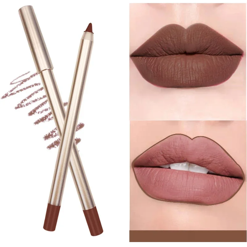 15 Colors Lipliner Multicolor Waterproof Long-lasting Pigment Private Label Lip Liner Custom Bulk Makeup Pencil All Lips Tints 5