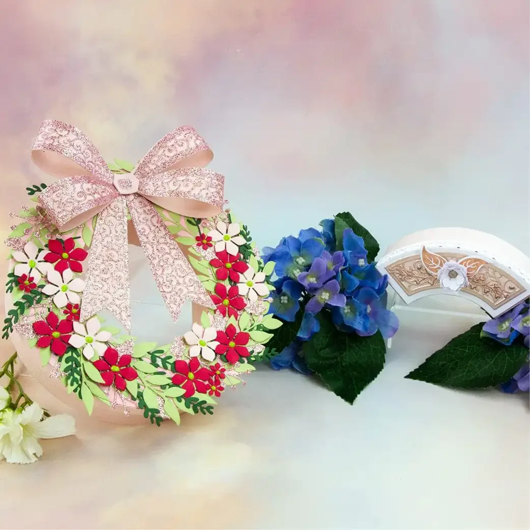 사이버 위크 사전 주문 - 레트로 로봇 선물 상자 다이스 DIY 스크랩북 공예 사진 앨범 템플릿 수제 장식